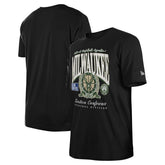 Milwaukee Bucks Unisex Oversized Essentials Boxy T-Shirt Black