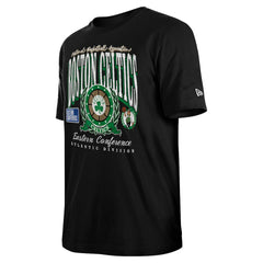 Boston Celtics Unisex Oversized Essentials Boxy T-Shirt Black