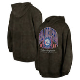 Philadelphia 76ers Unisex Oversized Essentials Pigment Wash Fleece Pullover Hoodie Charcoal