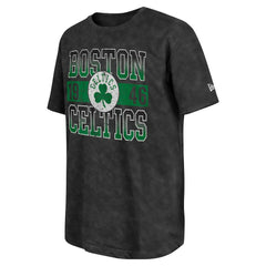 Boston Celtics Enzyme Washed Oversized T-Shirt Black