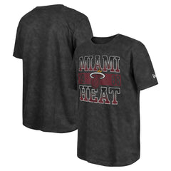 Miami Heat Enzyme Washed Oversized T-Shirt Black