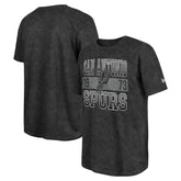 San Antonio Spurs Enzyme Washed Oversized T-Shirt Black