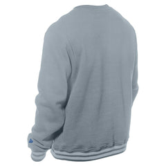 Philadelphia 76ers Chenille Cross Over Pullover Sweatshirt Gray