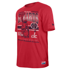 Washington Wizards Enzyme Wash Oversized T-Shirt Red