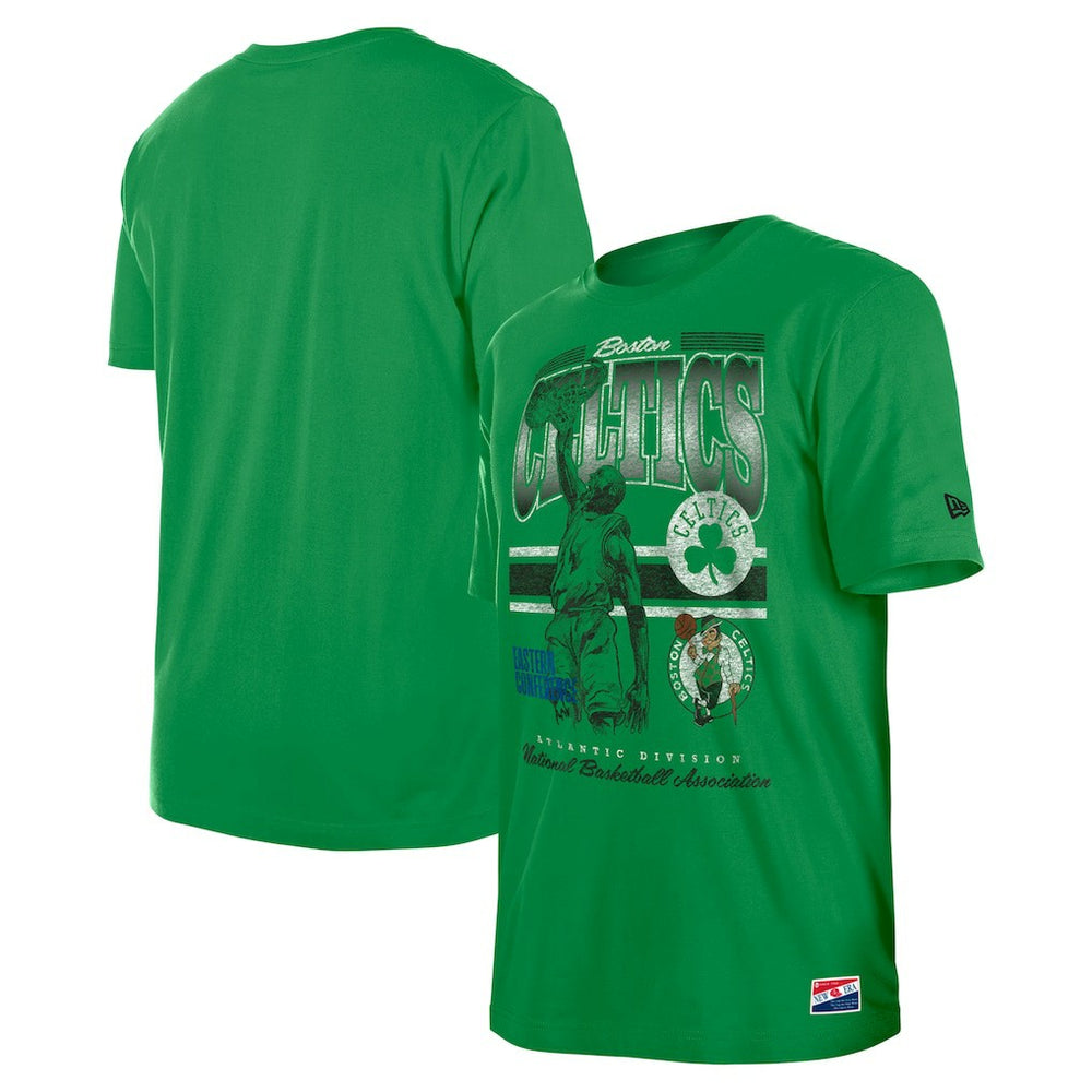 Boston Celtics Enzyme Wash Oversized T-Shirt Kelly Green