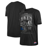 Brooklyn Nets Enzyme Wash Oversized T-Shirt Black