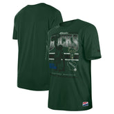 Milwaukee Bucks Enzyme Wash Oversized T-Shirt Hunter Green