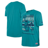 Charlotte Hornets Enzyme Wash Oversized T-Shirt Teal