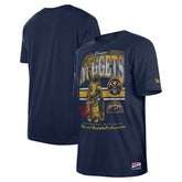 Denver Nuggets Enzyme Wash Oversized T-Shirt Navy