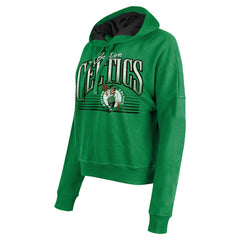 Boston Celtics Women's Boxy Pullover Hoodie Kelly Green