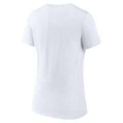 Cincinnati Reds Women's Love Wins V-Neck T-Shirt - White T-shirts