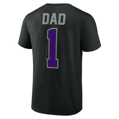 Colorado Rockies Father's Day #1 Dad T-Shirt - Black T-shirts