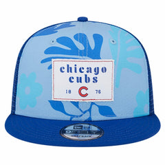 Chicago Cubs New Era Bikini Bottom Trucker 9FIFTY Snapback Hat - Royal Hats