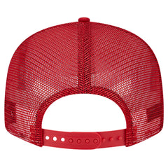 Los Angeles Angels New Era Bikini Bottom Trucker 9FIFTY Snapback Hat - Red Hats