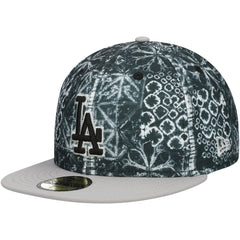 Los Angeles Dodgers New Era Sands 59FIFTY Fitted Hat - Black Hats