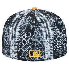 Pittsburgh Pirates New Era Sands 59FIFTY Fitted Hat - Black Hats