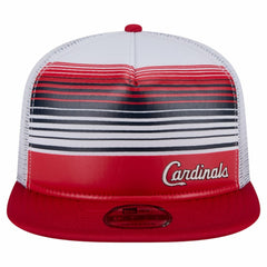 St. Louis Cardinals New Era Team Horizon 9FIFTY A-Frame Trucker Snapback Hat - Red Hats