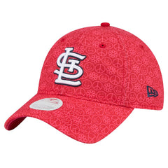 St. Louis Cardinals New Era Women's Don't Worry 9TWENTY Adjustable Hat - Red Hats