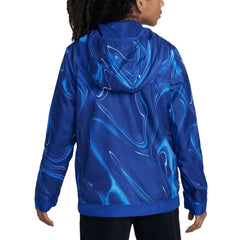 Chelsea Youth Amplify Anorak Half-Zip Hoodie Jacket Blue