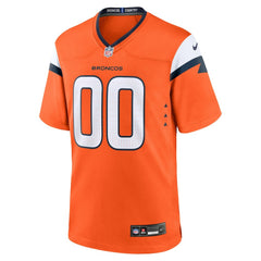 NFL Denver Broncos Mile High Collection Custom Game Jersey - Orange
