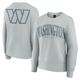 Washington Commanders Women's Elements Pullover Sweatshirt Gray