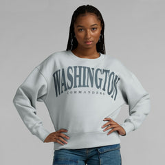 Washington Commanders Women's Elements Pullover Sweatshirt Gray