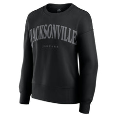 Jacksonville Jaguars Women's Elements Pullover Sweatshirt Black