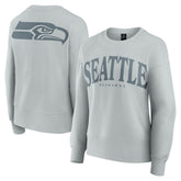 Seattle Seahawks Women's Elements Pullover Sweatshirt Gray