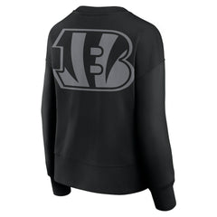 Cincinnati Bengals Women's Elements Pullover Sweatshirt Black