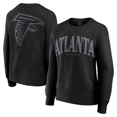 Atlanta Falcons Women's Elements Pullover Sweatshirt Black