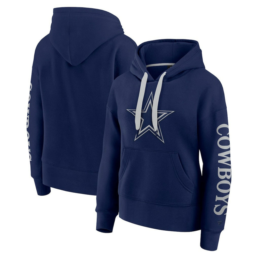 Dallas Cowboys Women's Elements Next Pullover Hoodie Navy