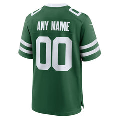 NFL New York Jets Custom Game Jersey - Legacy Green