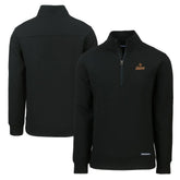 Houston Astros Cutter & Buck Cooperstown Collection Roam Eco Recycled Quarter-Zip Pullover - Black Pullover