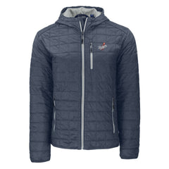 Los Angeles Dodgers Cutter & Buck Cooperstown Collection Rainier Primaloft Eco Full-Zip Hooded Jacket - Anthracite Jackets