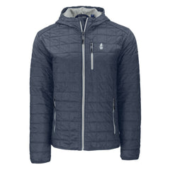 Chicago Cubs Cutter & Buck Cooperstown Collection Rainier Primaloft Eco Full-Zip Hooded Jacket - Anthracite Jackets