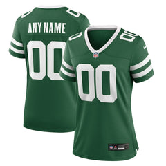 NFL New York Jets Women's Custom Game Jersey - Legacy Green