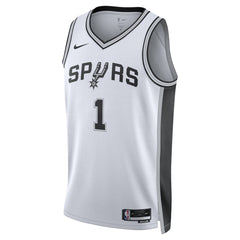 NBA Victor Wembanyama San Antonio Spurs Unisex Swingman Jersey - Association Edition - White