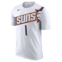 Devin Booker Phoenix Suns 2023/24 Association Name & Number T-Shirt White
