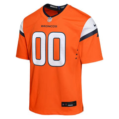 NFL Denver Broncos Youth Mile High Collection Custom Game Jersey - Orange