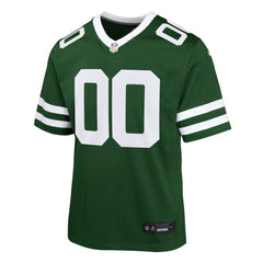 NFL New York Jets Youth Custom Game Jersey - Legacy Green