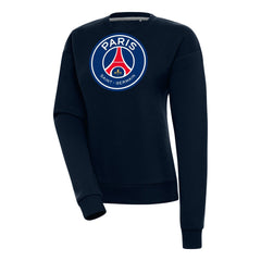 Paris Saint-Germain Women's Takeover Crewneck Pullover Sweatshirt Navy shop