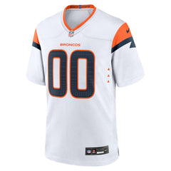 NFL Denver Broncos Mile High Collection Custom Game Jersey - White