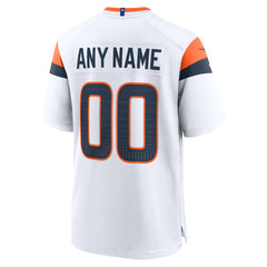 NFL Denver Broncos Mile High Collection Custom Game Jersey - White