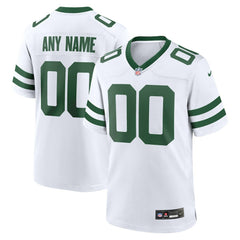 NFL New York Jets Custom Game Jersey - Legacy White