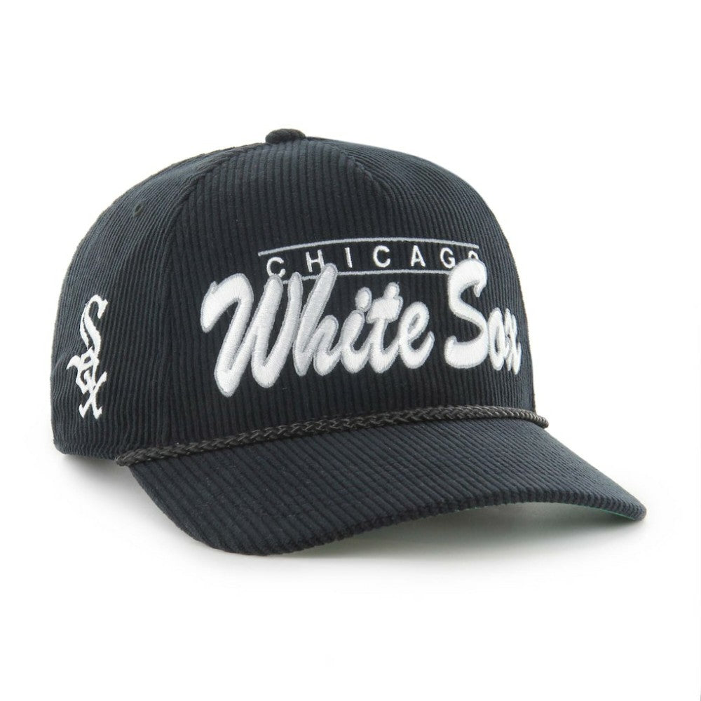 Chicago White Sox '47 Corduroy Hitch Adjustable Hat - Black Hats