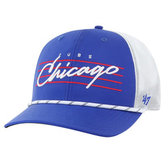 Chicago Cubs '47 Downburst Trucker Adjustable Hat - Royal Hats