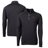 Arizona Diamondbacks Cutter & Buck Adapt Eco Knit Recycled Quarter-Zip Pullover Top - Black Pullover