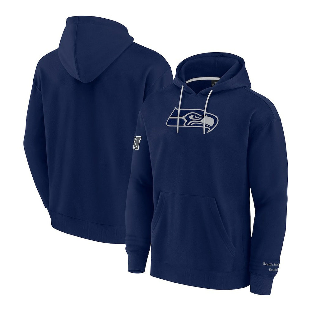 Seattle Seahawks Elements Pace Pullover Hoodie College Navy