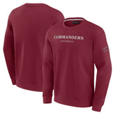 Washington Commanders Unisex Elements Unlimited Fleece Pullover Sweatshirt Burgundy
