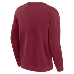Washington Commanders Unisex Elements Unlimited Fleece Pullover Sweatshirt Burgundy